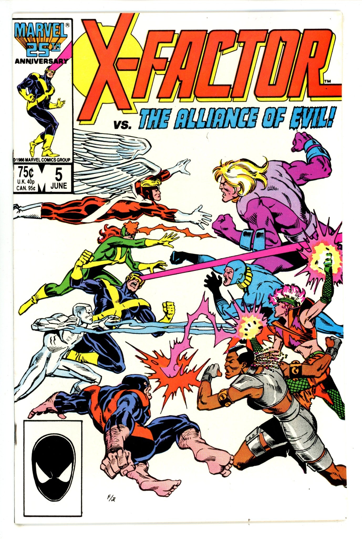 X-Factor Vol 1 5 VF- (7.5) (1986) 