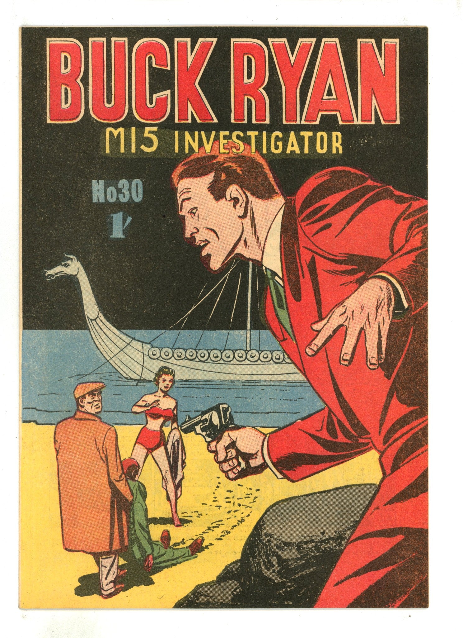Buck Ryan 30 VF- (7.5) (1957) 