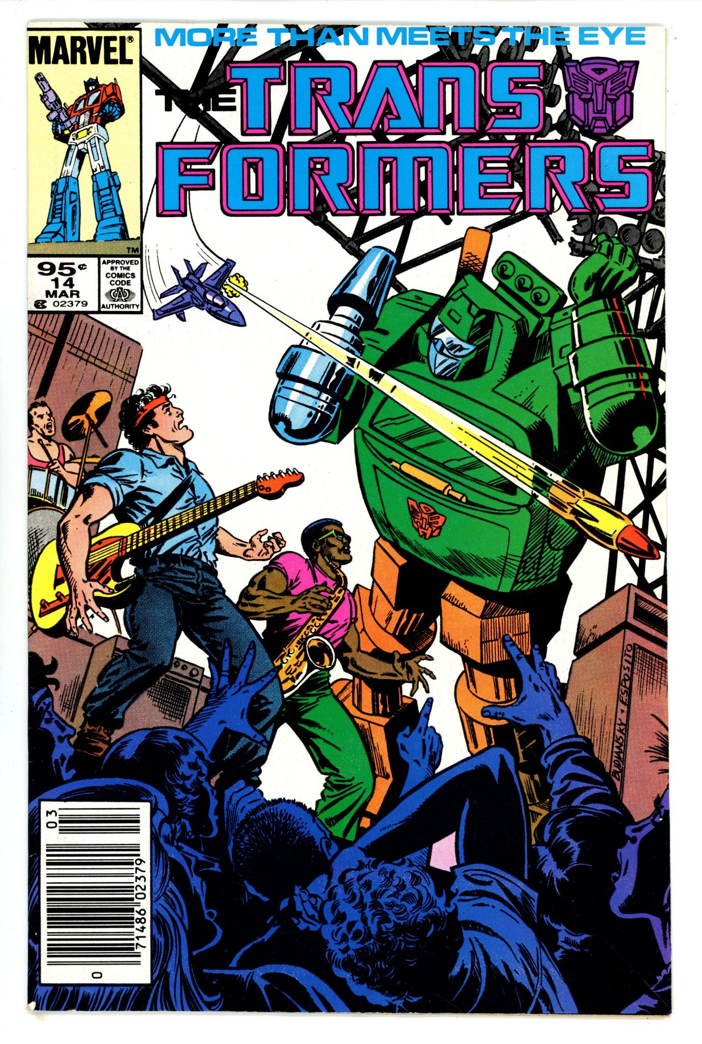 The Transformers 14 Canadian Variant FN+ (1986)