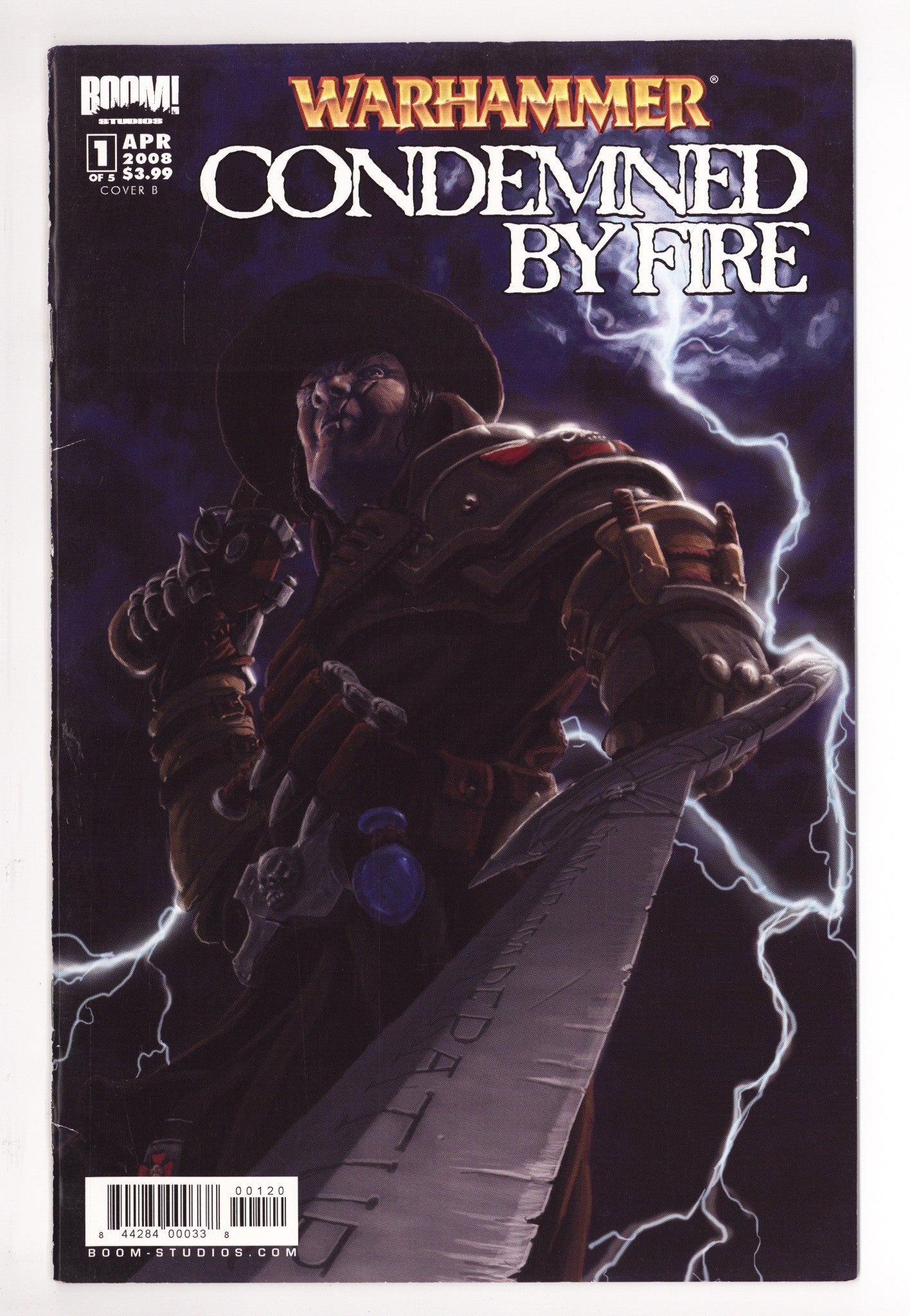 Warhammer: Condemned by Fire 1 Mid Grade (2008) Abraham Variant 