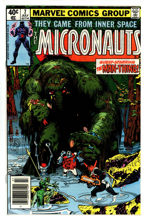 Micronauts Vol 1 7 Newsstand VF/NM (1979)