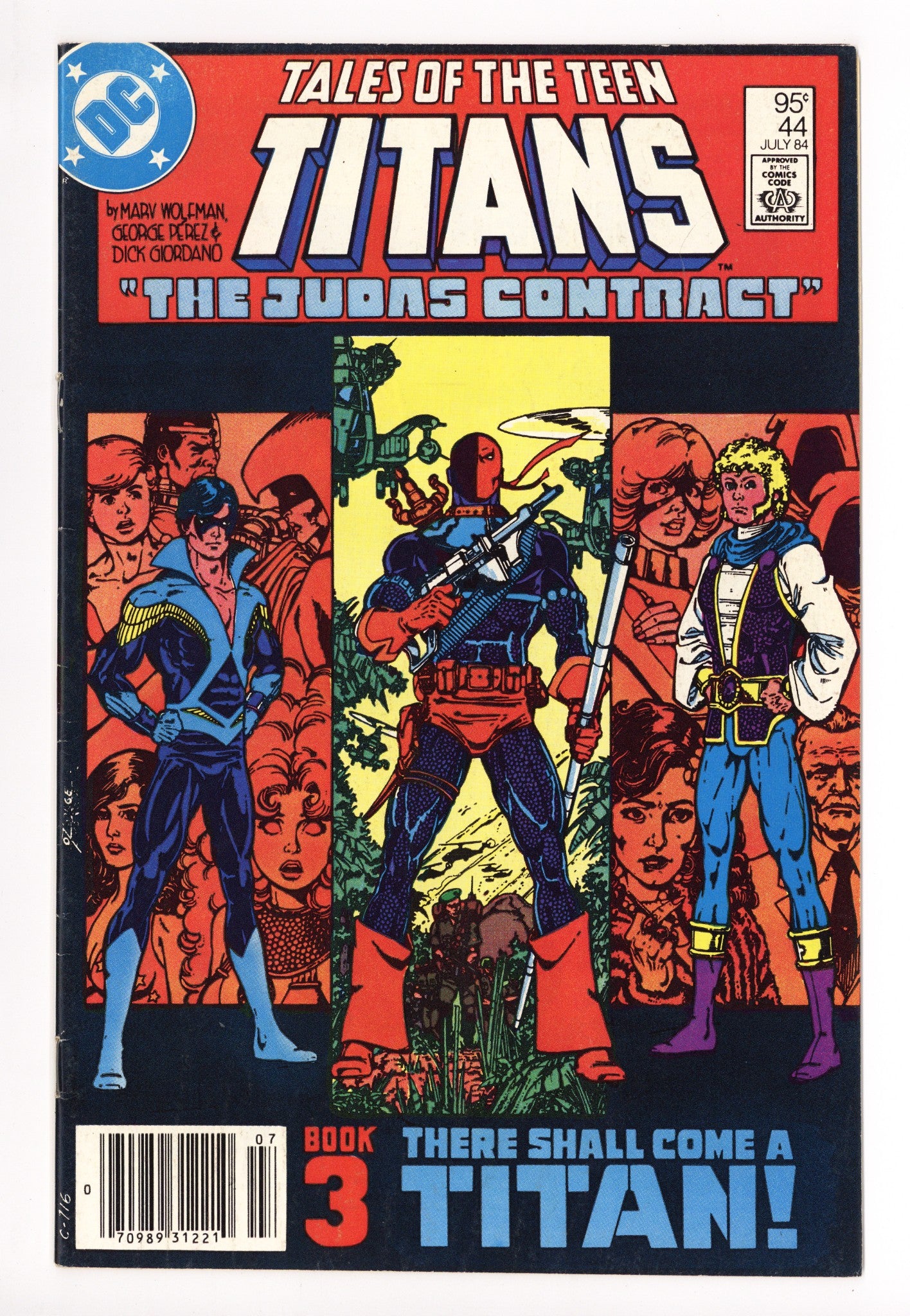 Tales of the Teen Titans 44 FN- (5.5) (1984) Canadian Price Variant 