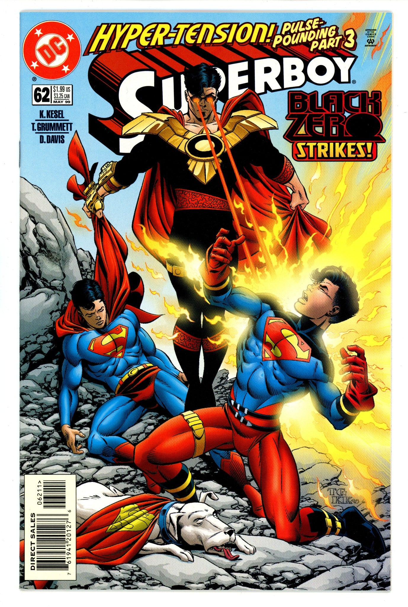 Superboy Vol 3 62 High Grade (1999) 