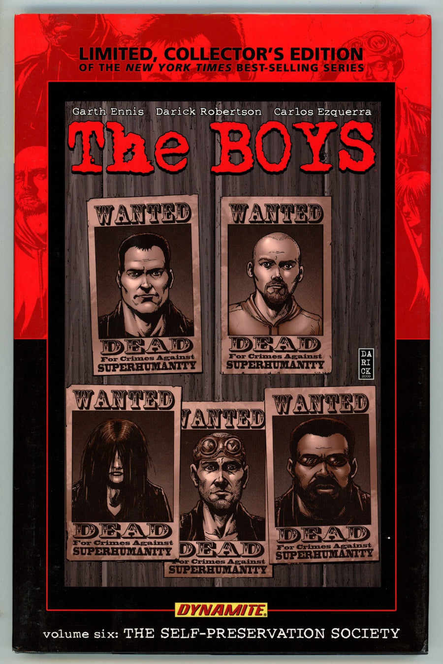 The Boys HC Vol 6 Mid Grade Limited Edition (2010) 