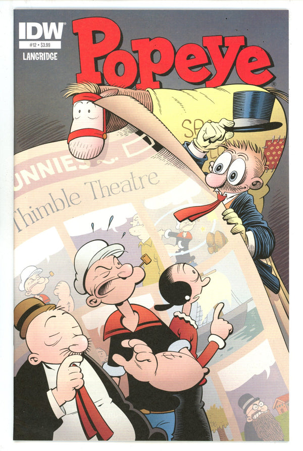 Popeye Vol 1 12 High Grade (2013)