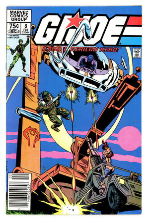 G.I. Joe, A Real American Hero 8 VF (8.0) (1983) Canadian Price Variant 