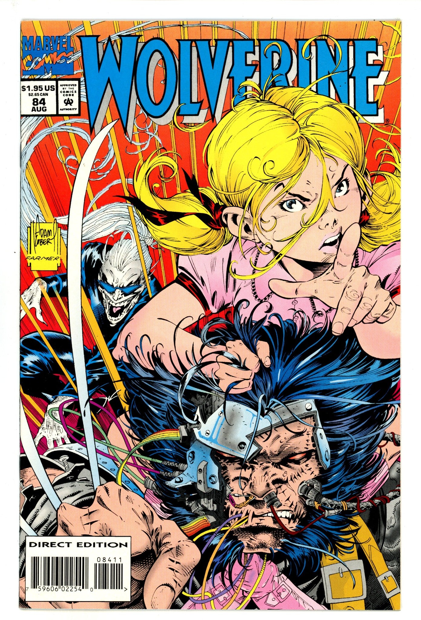 Wolverine Vol 2 84 High Grade (1994) 