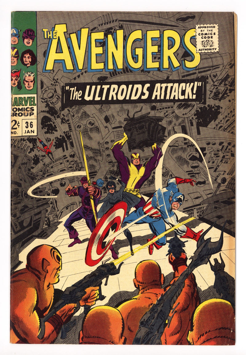 The Avengers Vol 1 36 FN+ (6.5) (1967) 