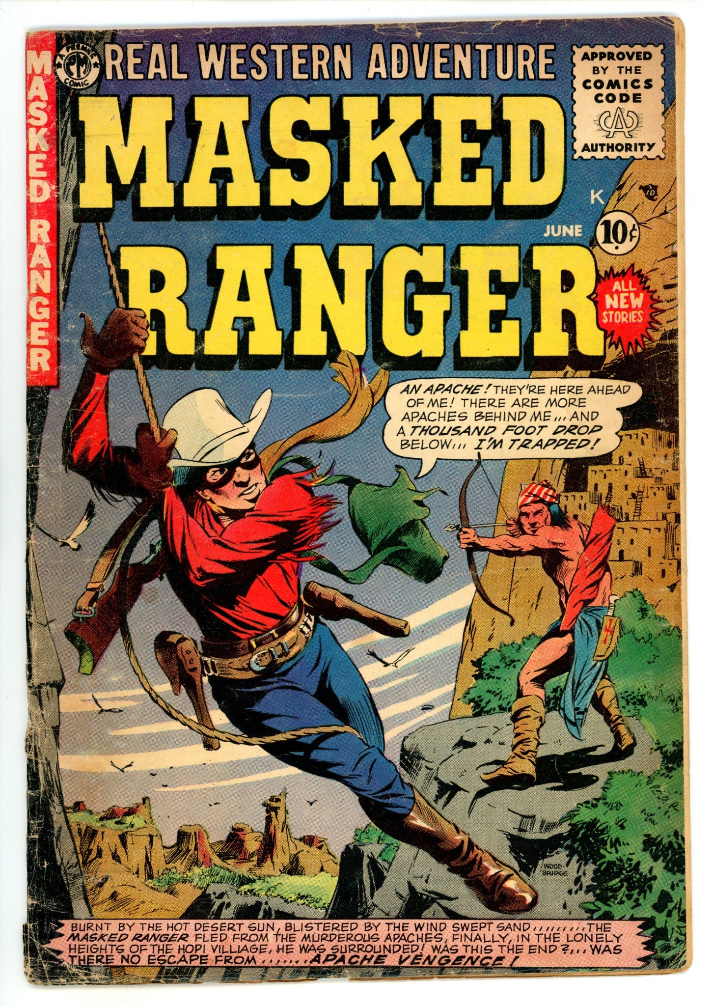 Masked Ranger 8 GD/VG (3.0) (1955) 