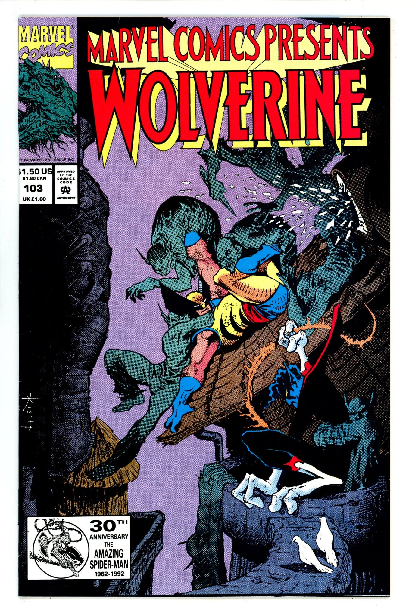 Marvel Comics Presents Vol 1 103 High Grade (1992) 