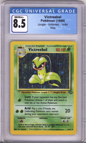 Pokemon Jungle Victreebel CGC Nm/Mint Plus 8.5 (1999)