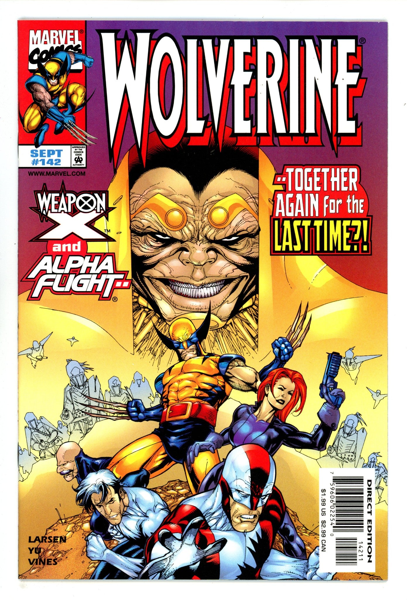 Wolverine Vol 2 142 Mid Grade (1999) 