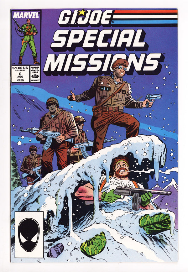 G.I. Joe Special Missions Vol 1 6 NM- (9.2) (1987)