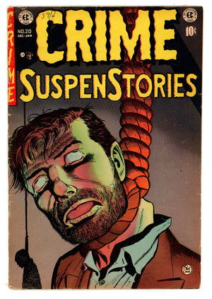 Crime SuspenStories Vol 1 20 VG/FN (5.0) (1953) 