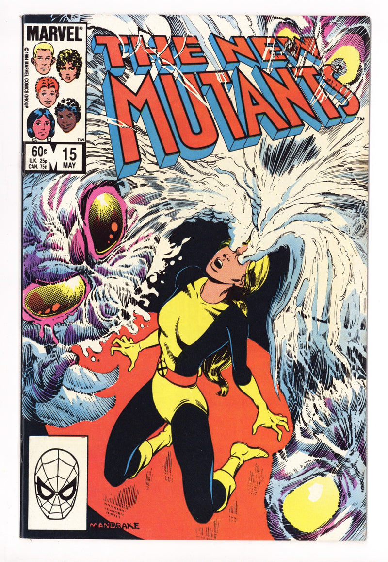 The New Mutants Vol 1 15 Mid Grade (1984) 