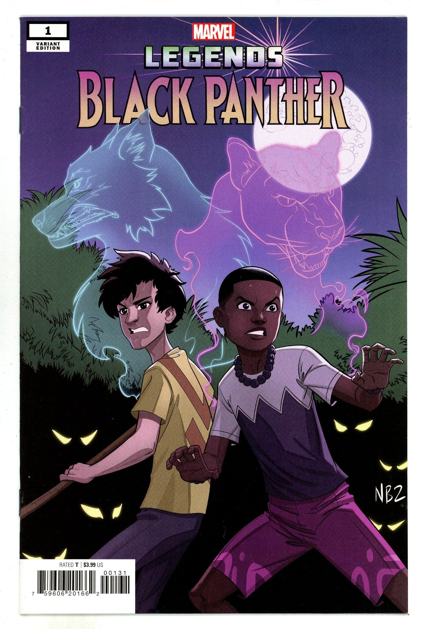 Black Panther Legends 1 High Grade (2021) II Variant 