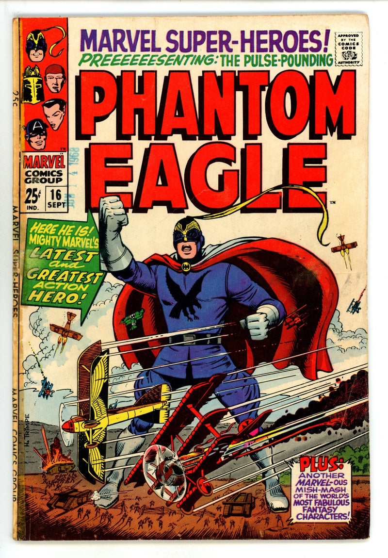Marvel Super-Heroes 16 VG/FN (5.0) (1968) 