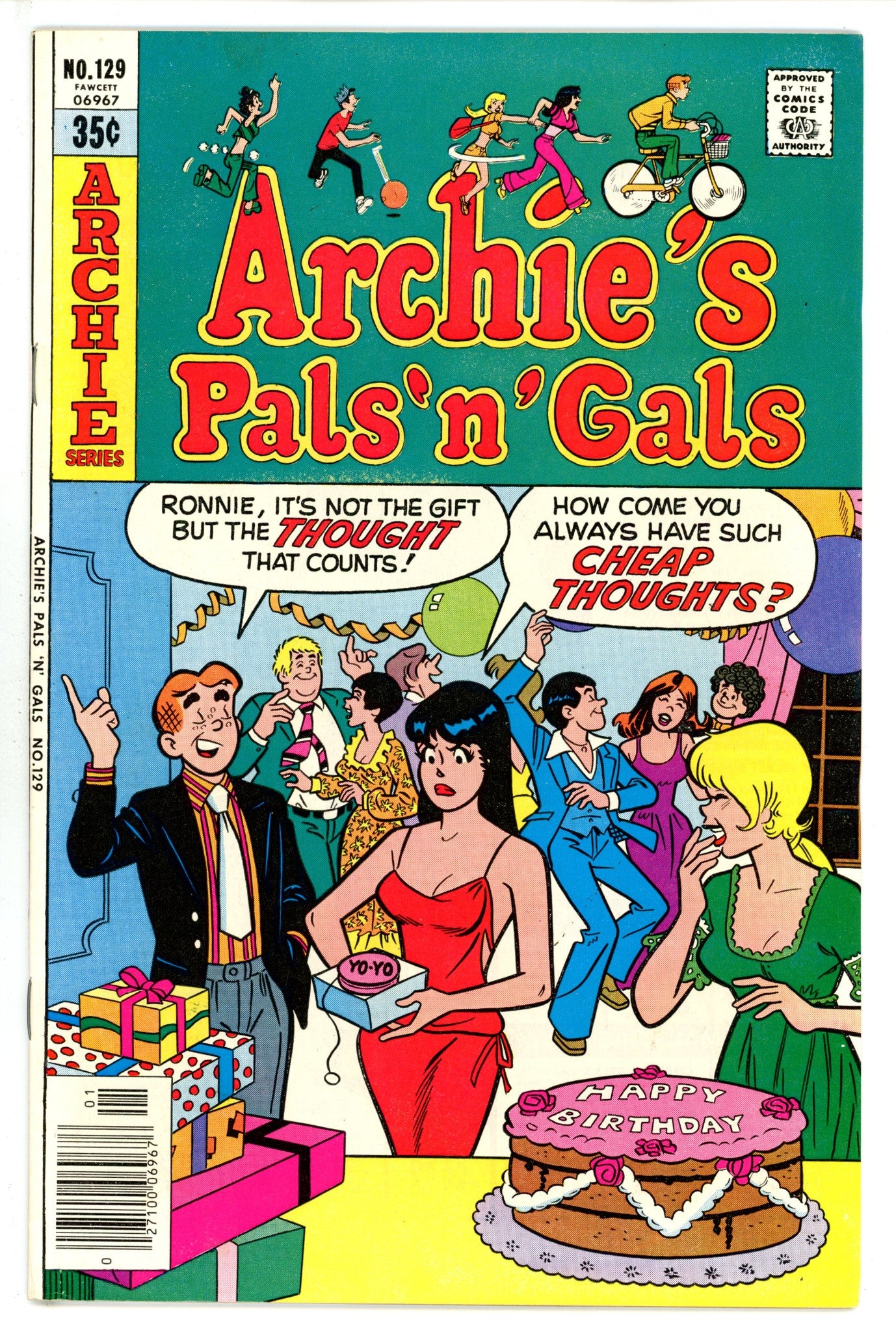 Archie's Pals 'n' Gals 129 FN/VF (1979)