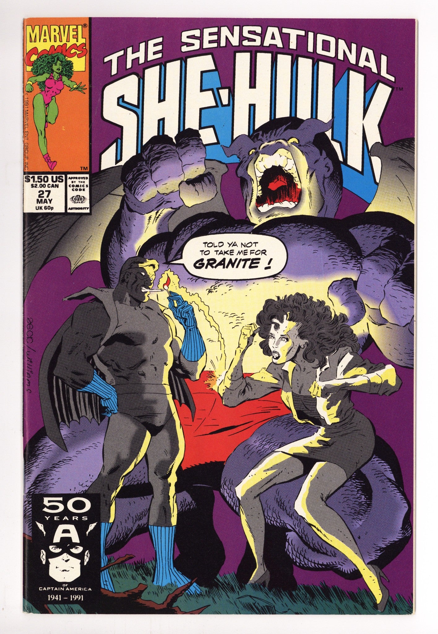 The Sensational She-Hulk 27 Mid Grade (1991) 