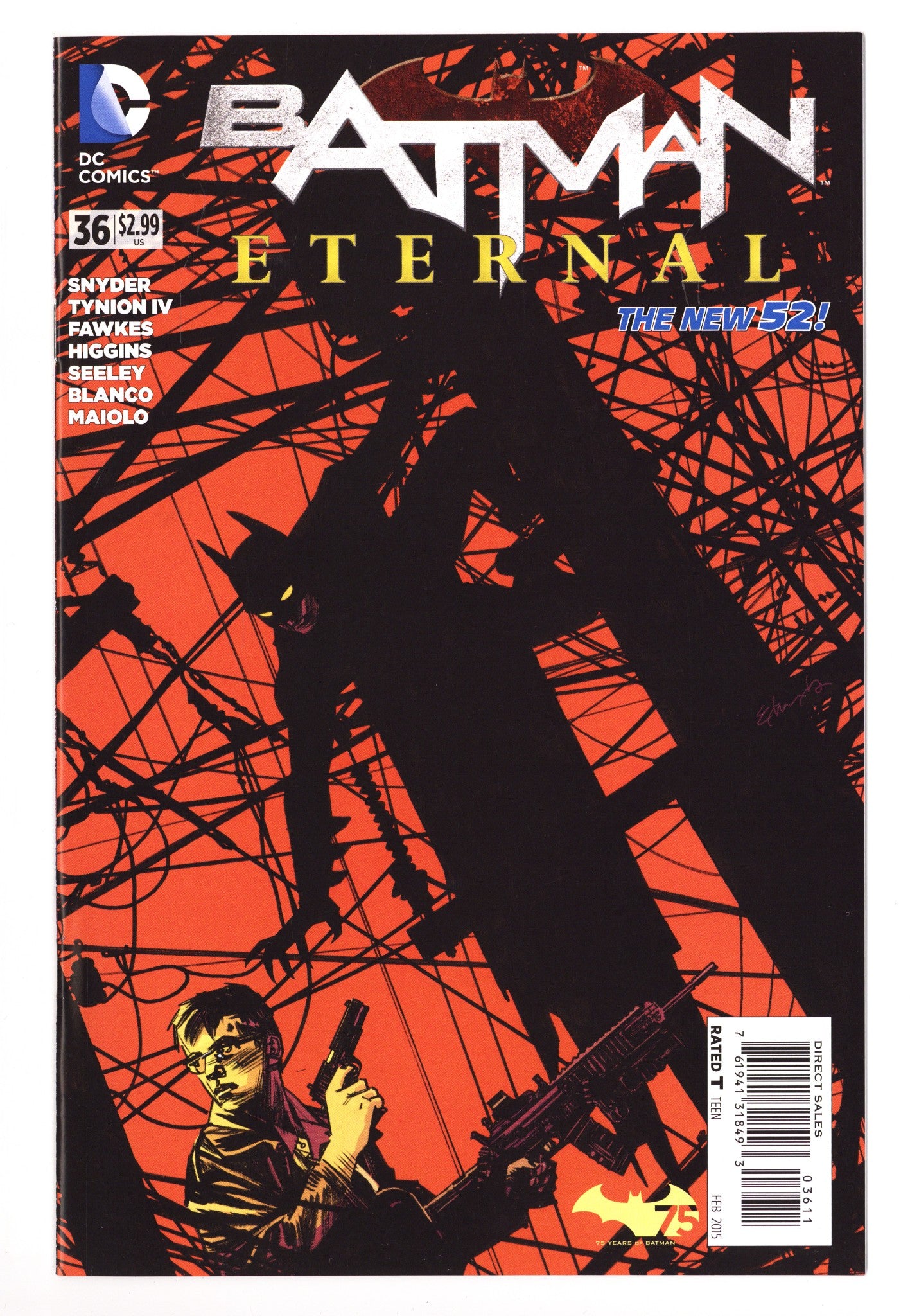 Batman Eternal 36 High Grade (2015) 