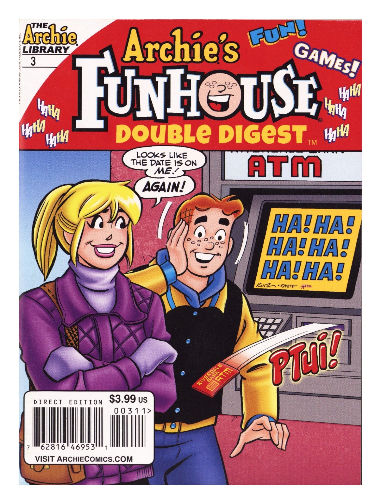 Archie's Funhouse Double Digest 3 High Grade (2014) 