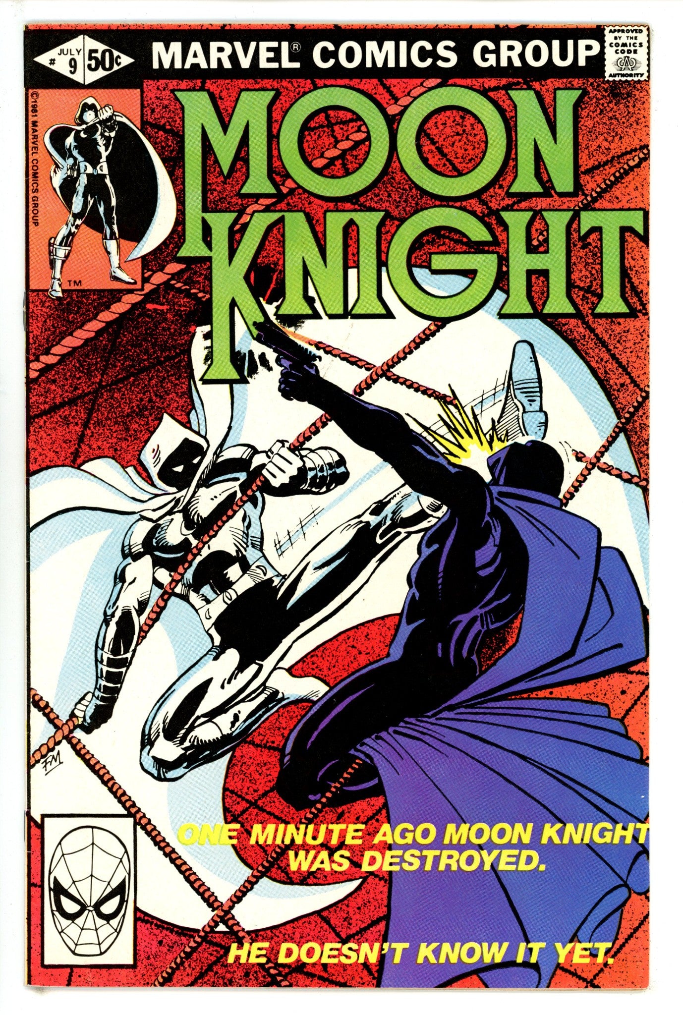 Moon Knight Vol 1 9 VF- (1981)
