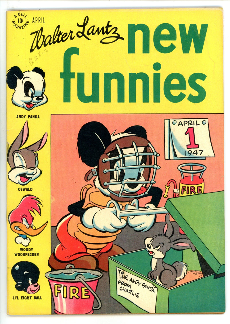 Walter Lantz New Funnies 122 FN (6.0) (1947) 