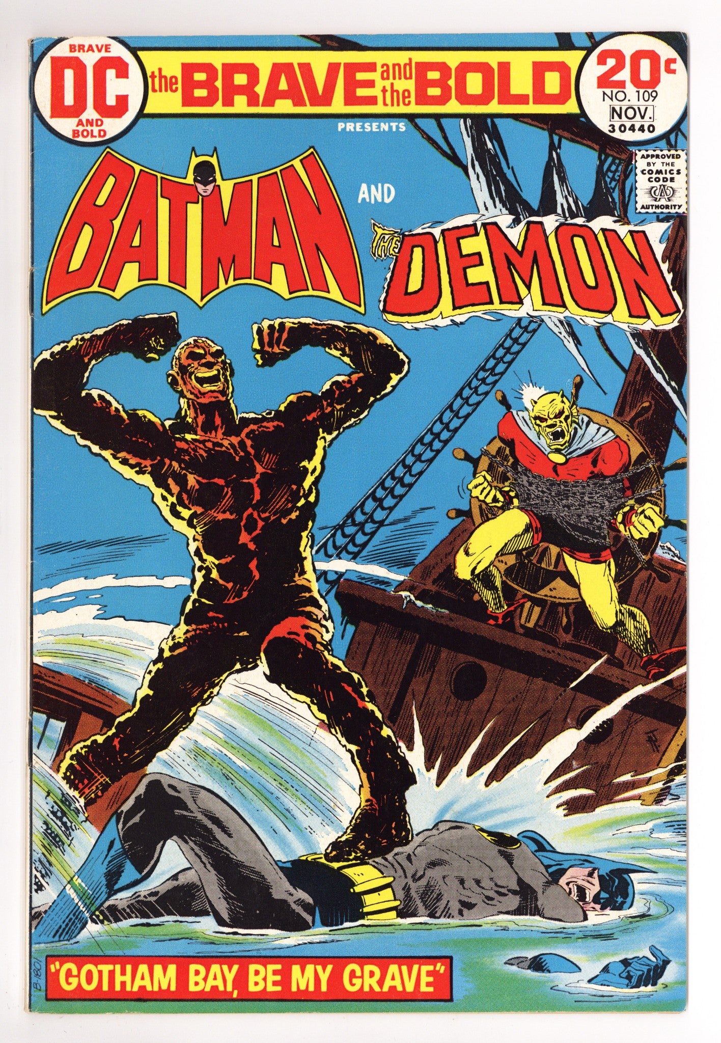 The Brave and the Bold Vol 1 109 FN+ (6.5) (1973) 