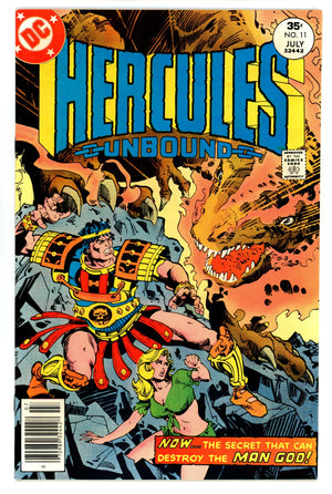 Hercules Unbound  11  VF+ (8.5)  (1977)   
