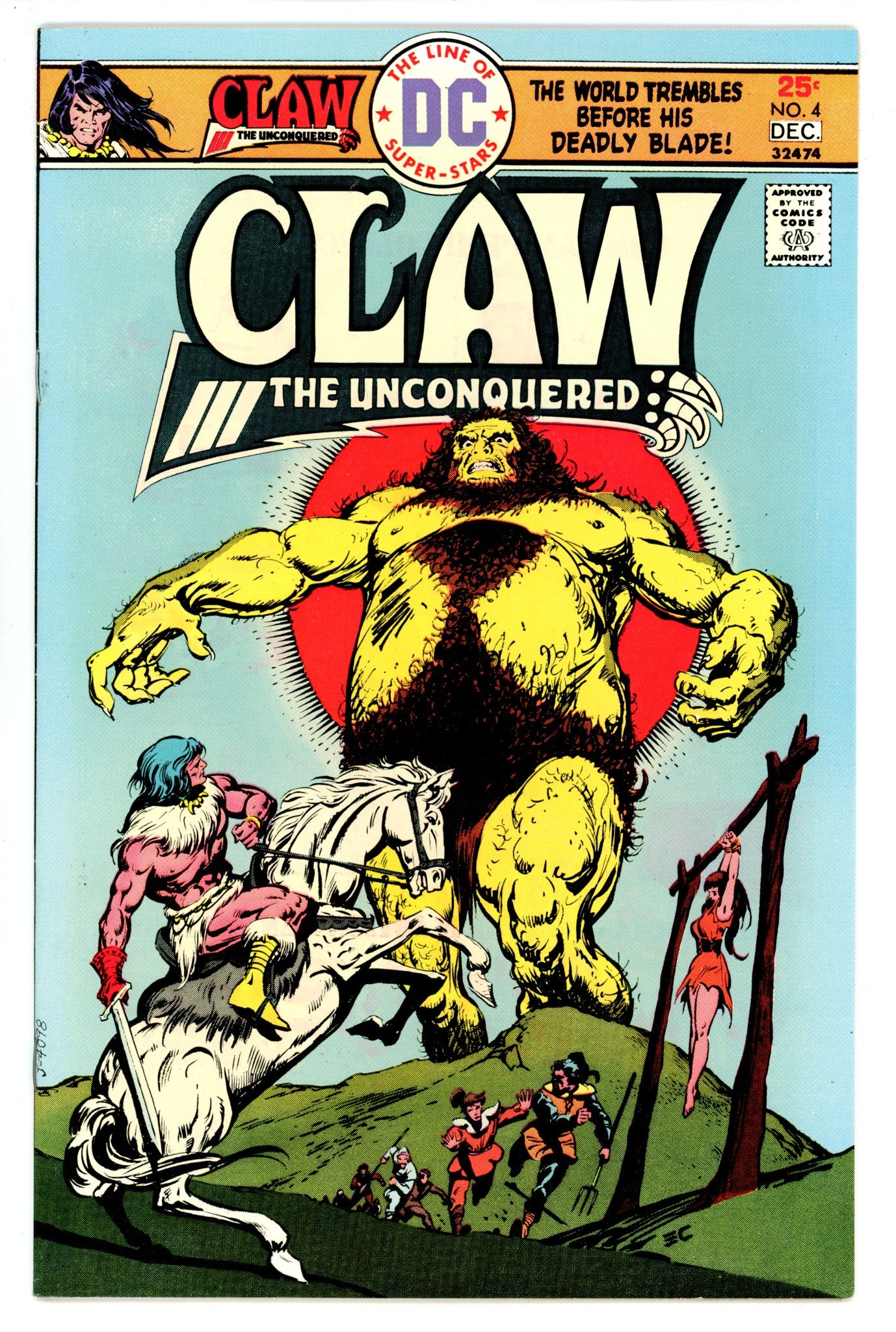 Claw the Unconquered 4 FN (6.0) (1975) 