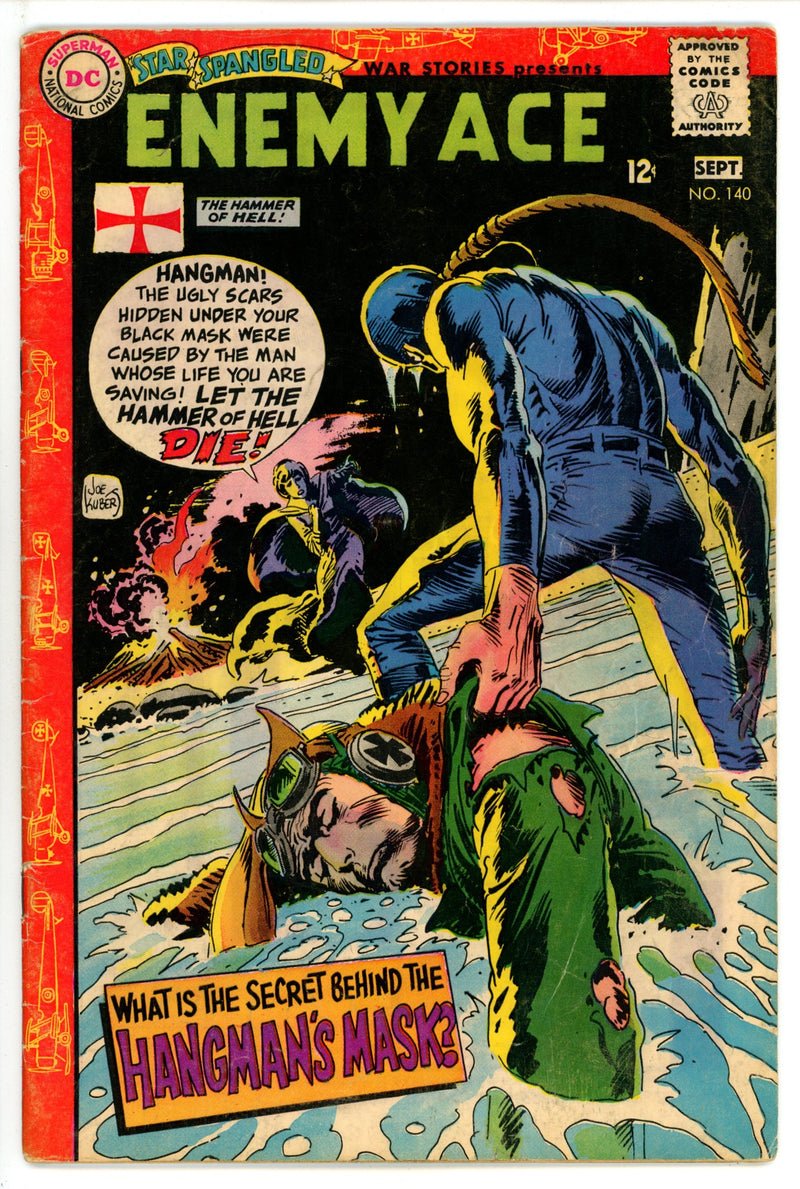 Star Spangled War Stories Vol 1 140 VG- (3.5) (1968) 