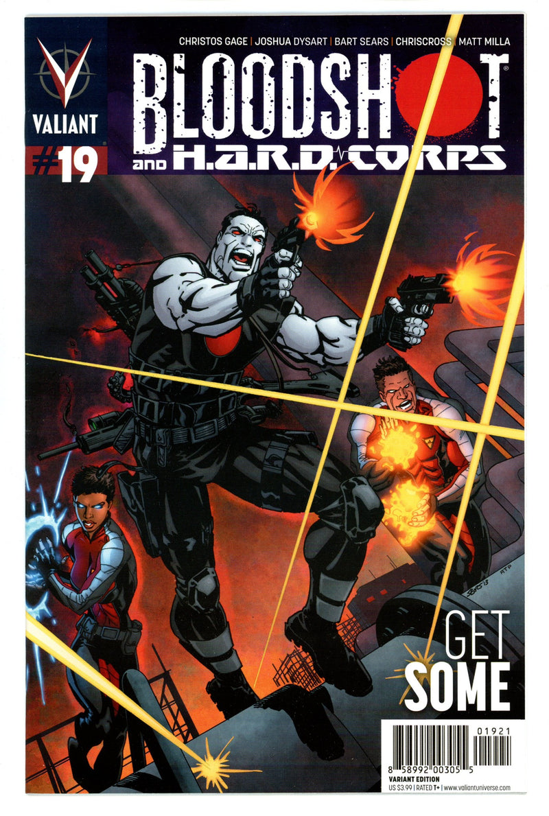 Bloodshot and H.A.R.D.Corps Vol 3 19 High Grade (2014) Sears Variant 