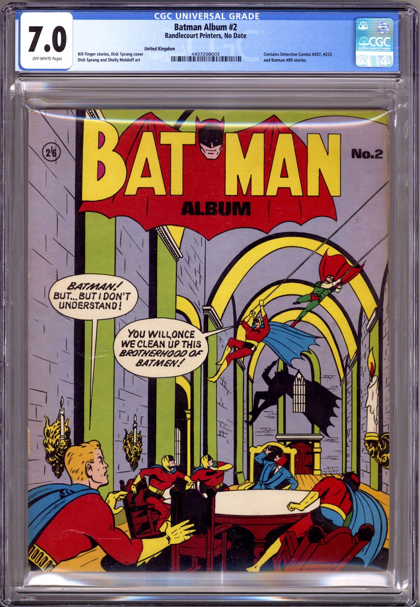 Batman Album   2 CGC 7.0 (FN/VF)   (1960)        