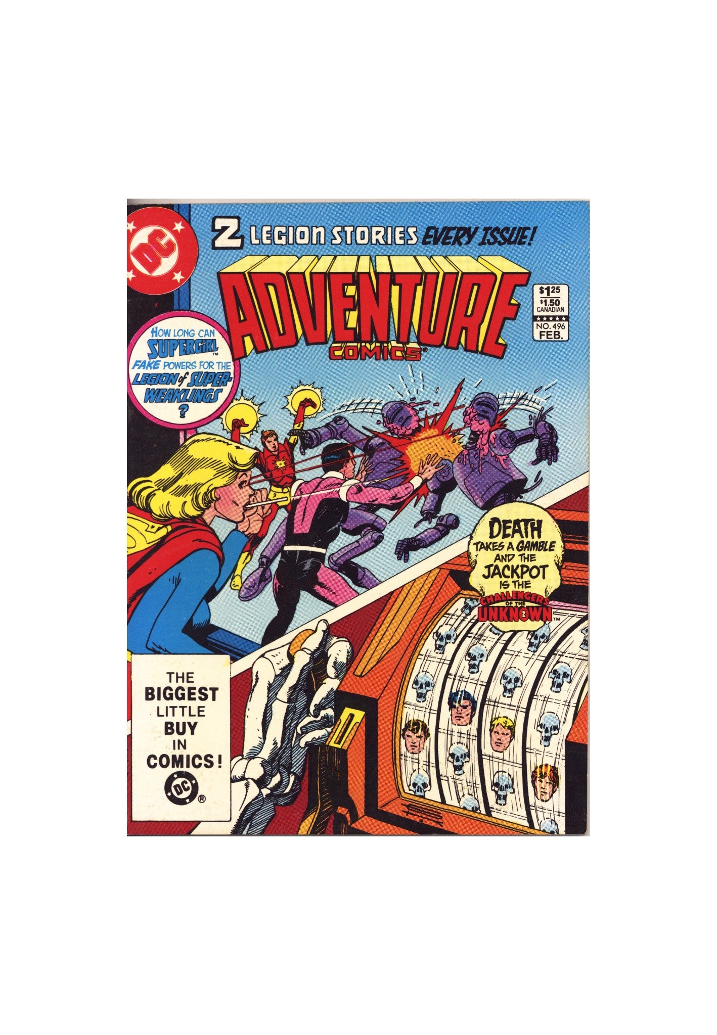 Adventure Comics Vol 1 496 Mid Grade (1983) 