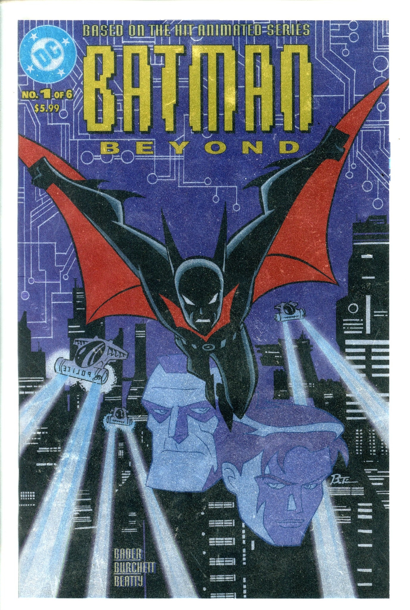 Batman Beyond Vol 1 1 Timm Facsimile Foil Variant (2024)