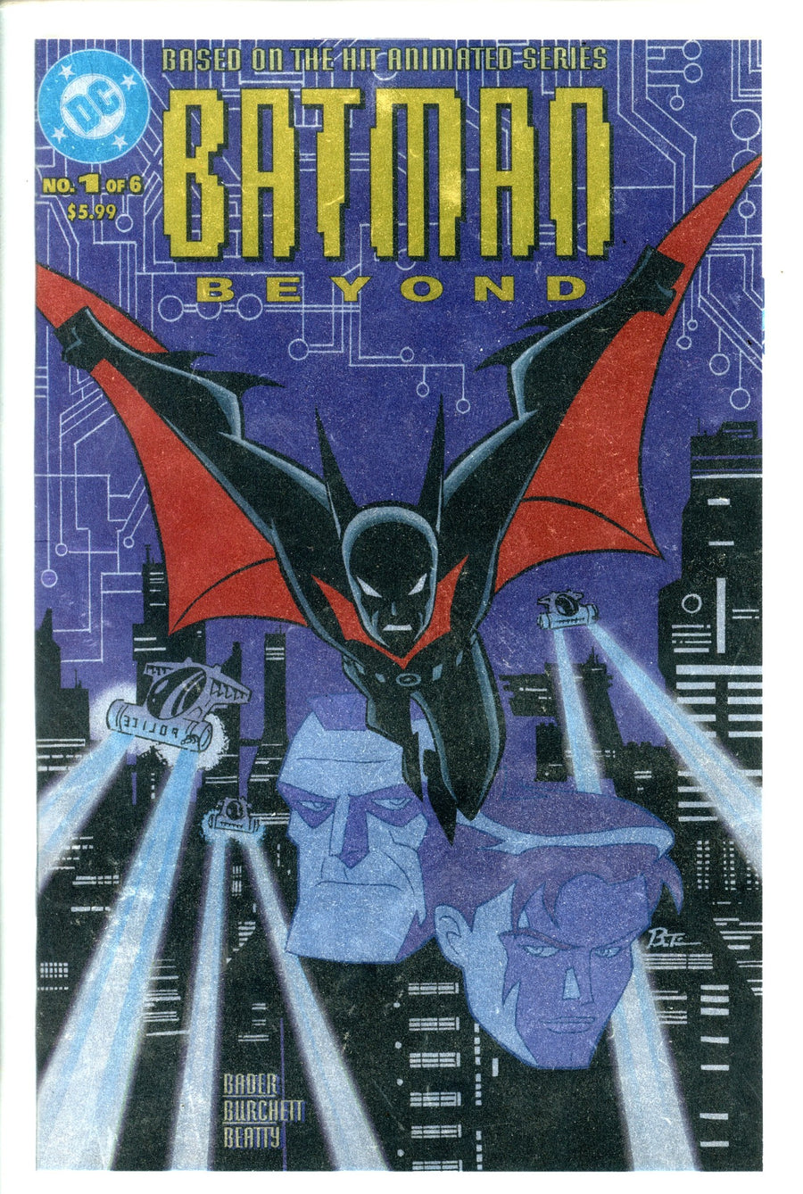 Batman Beyond Vol 1 1 Timm Facsimile Foil Variant (2024)