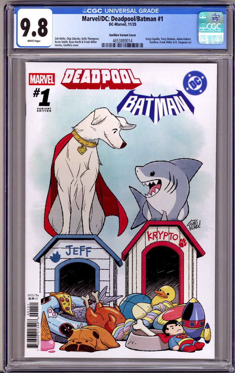 Deadpool / Batman 1 CGC 9.8 (NM/M) (2025) Gurihiru Variant 