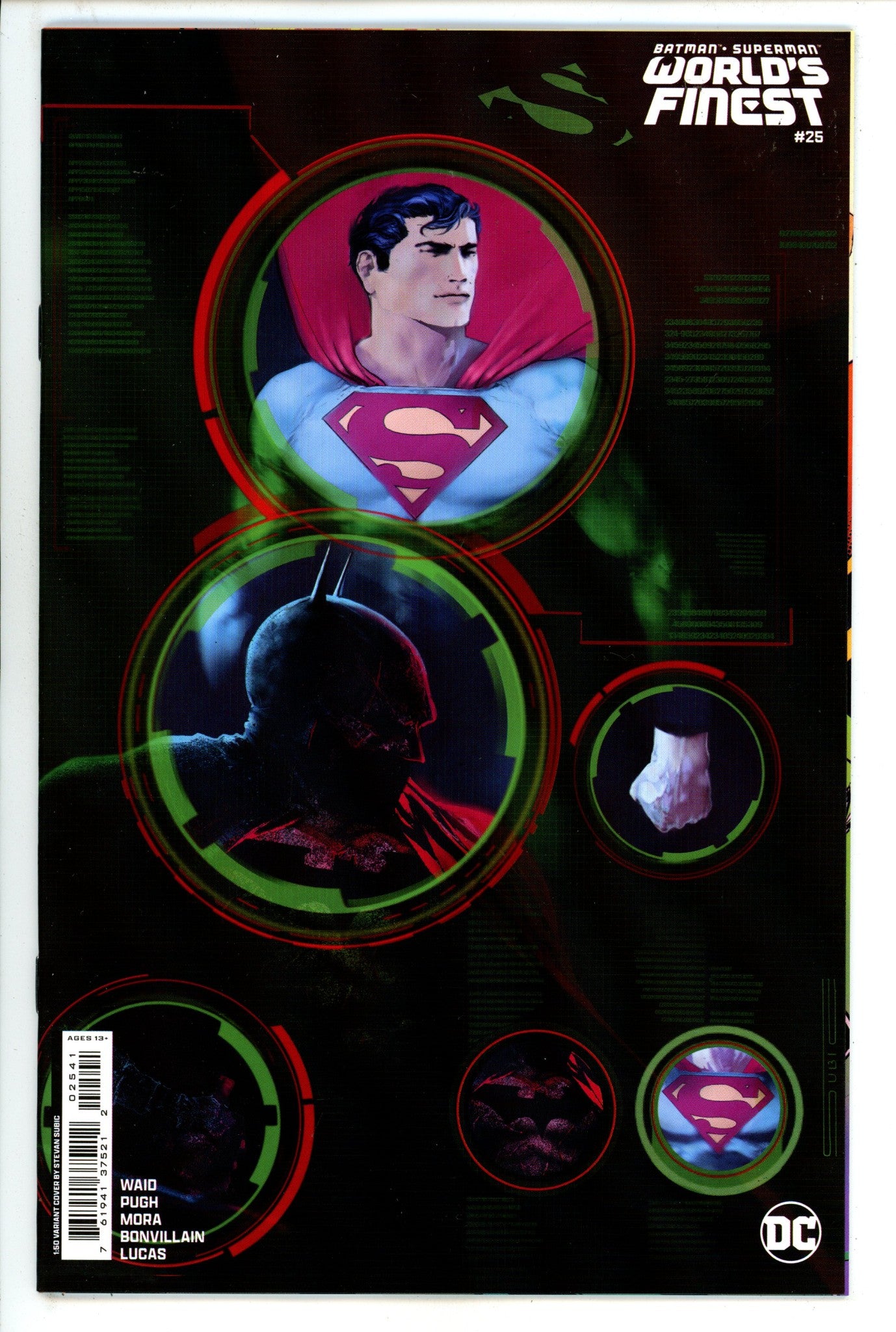 Batman Superman Worlds Finest 25 Subic Incentive Variant NM+ (2024)