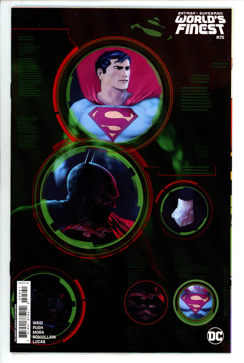 Batman Superman Worlds Finest 25 Subic Incentive Variant NM+ (2024)
