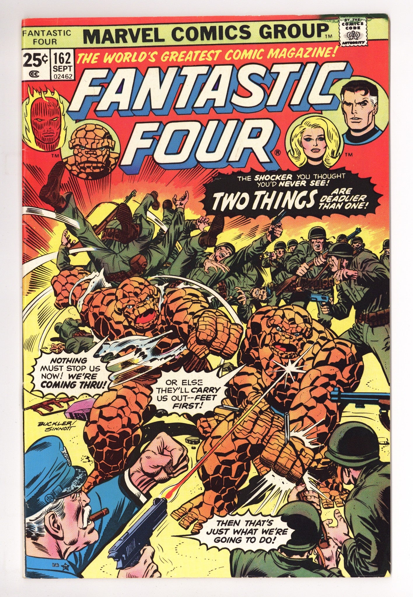 Fantastic Four Vol 1 162 FN+ (6.5) (1975) 