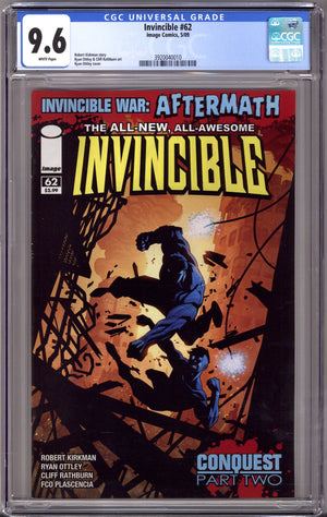 Invincible 62 CGC 9.6 (NM+) (2009)