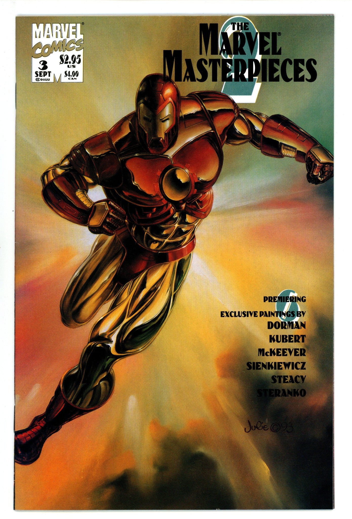 The Marvel Masterpieces 2 Collection 3 VF/NM (9.0) (1994) Newsstand 