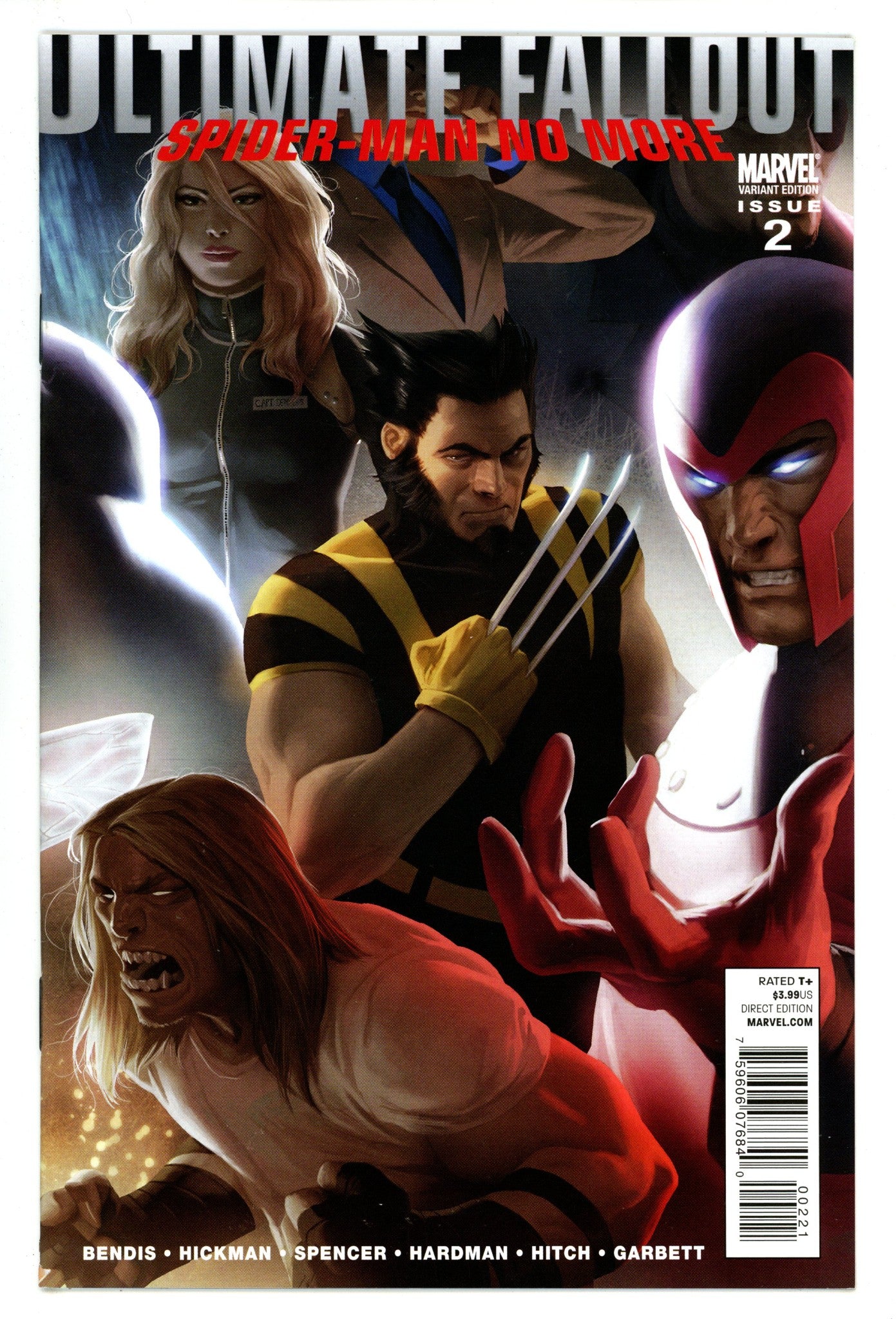 Ultimate Fallout 2 VF/NM (9.0) (2011) Djurdjevic Incentive Variant 