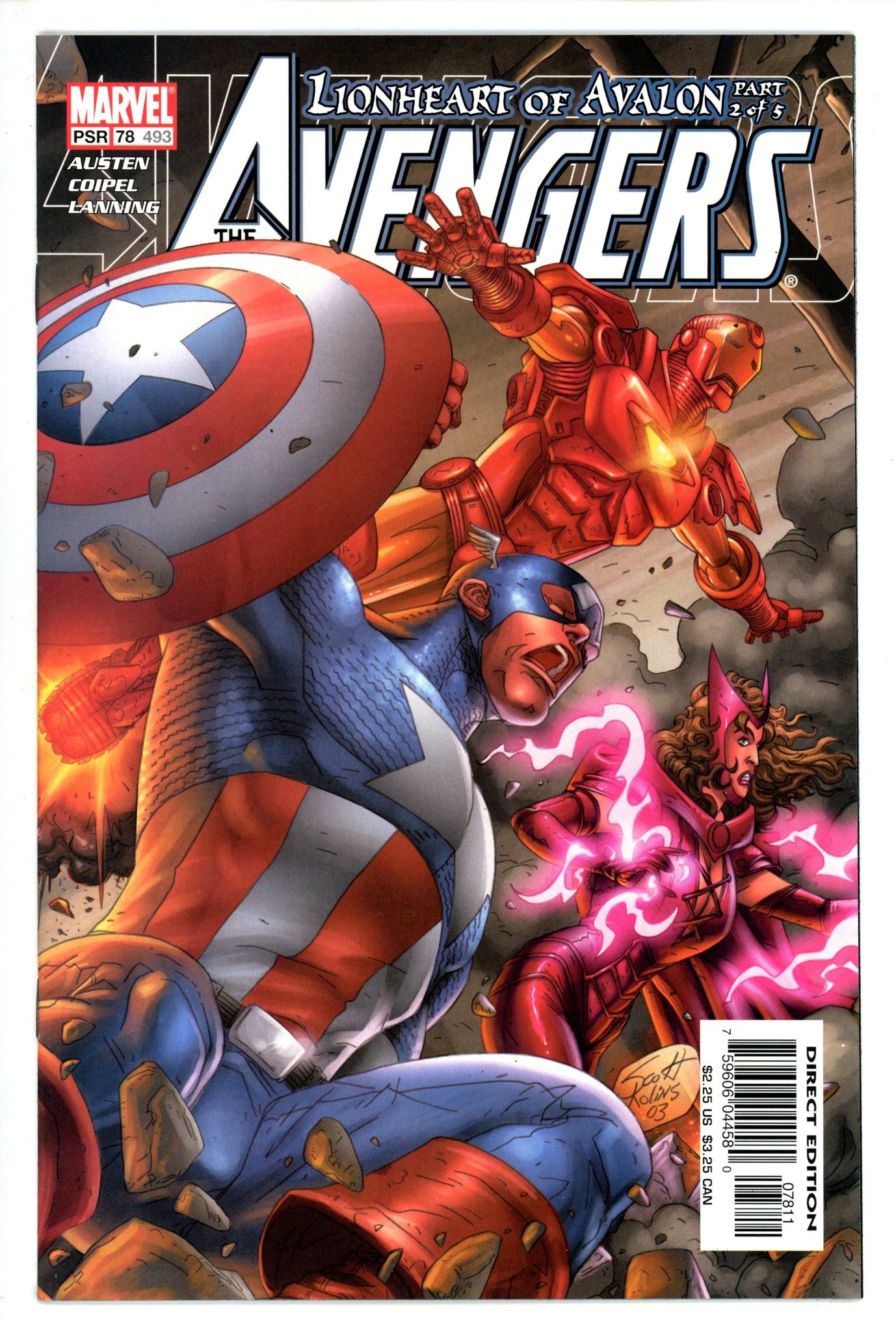 Avengers Vol 3 78 (493) High Grade (2004) 