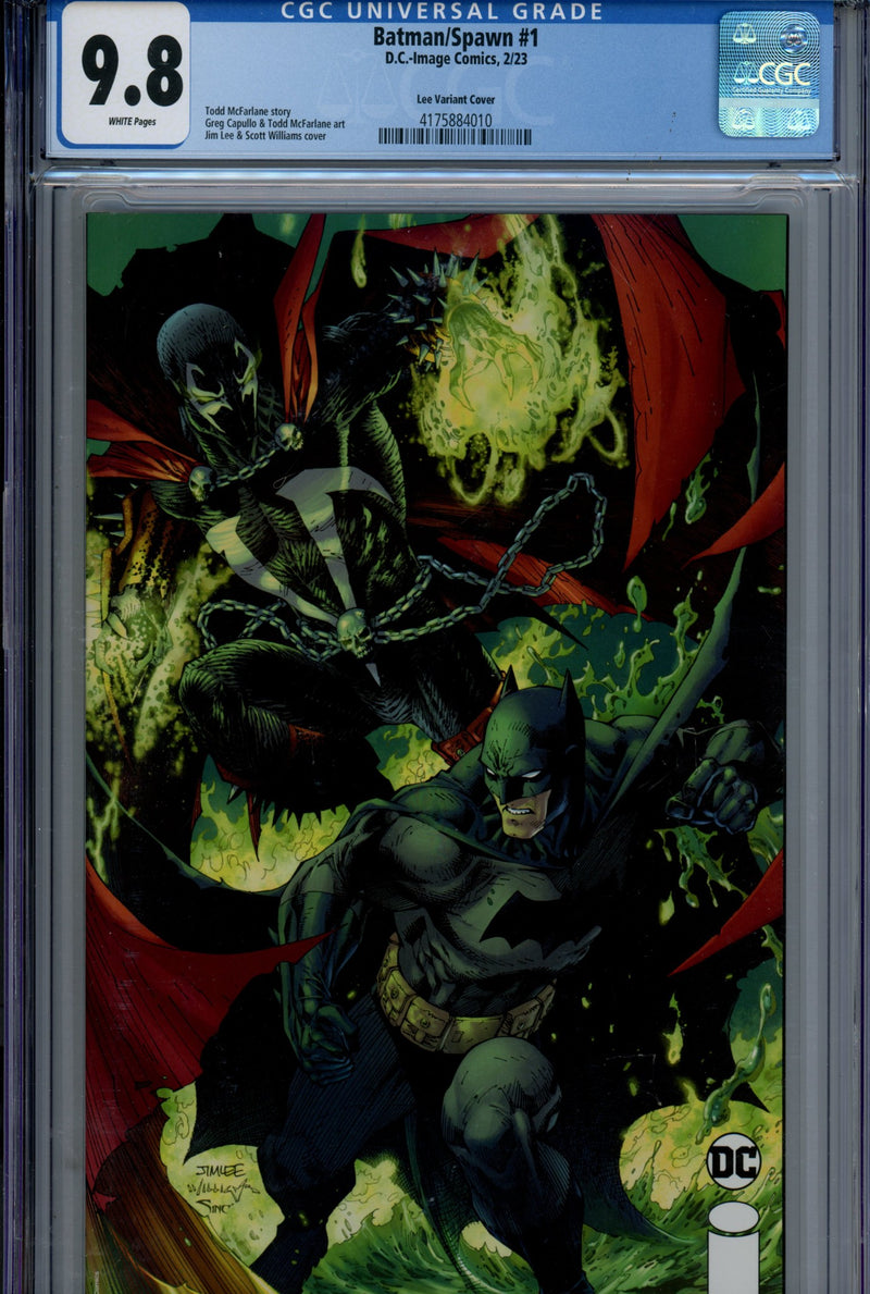 Batman / Spawn 1 CGC 9.8 (NM/M) (2023) Lee Variant 