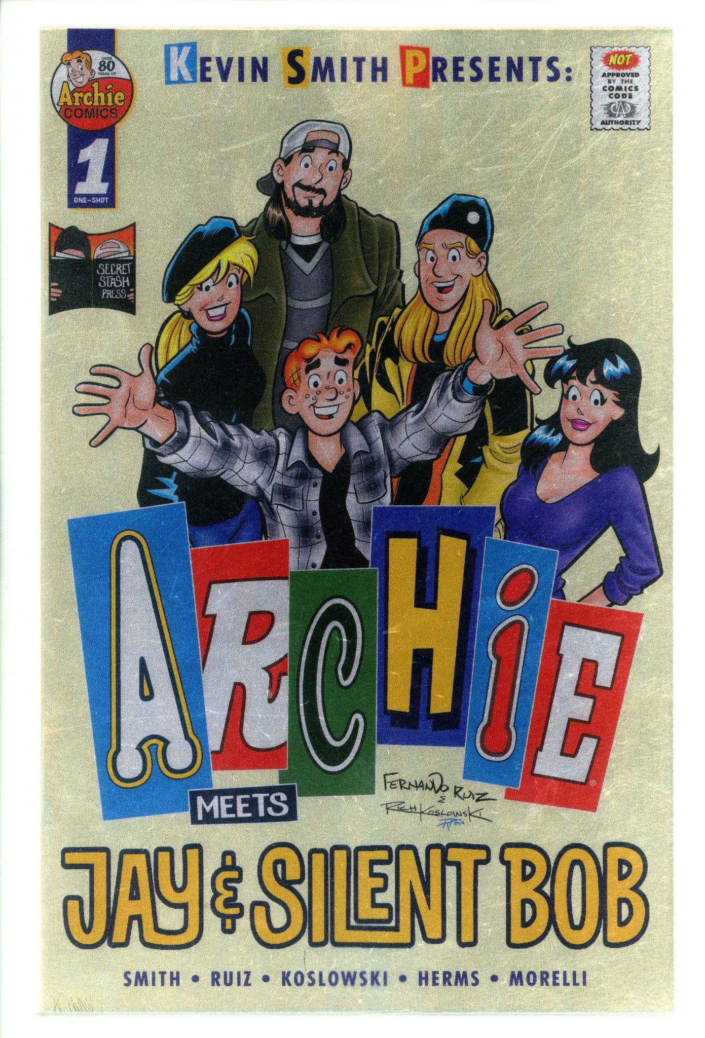 Archie Meets Jay & Silent Bob 1 Ruiz Foil Variant (2025)
