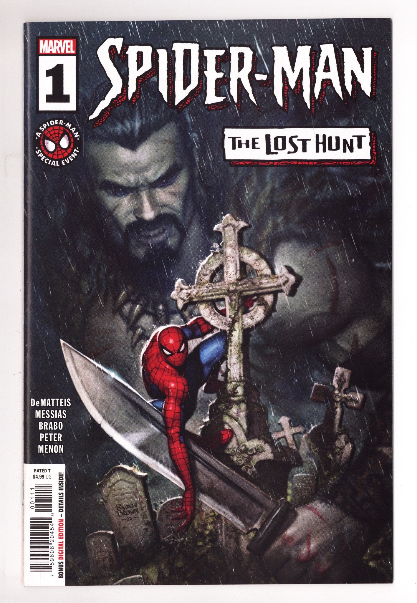 Spider-Man: The Lost Hunt 1 High Grade (2023) 