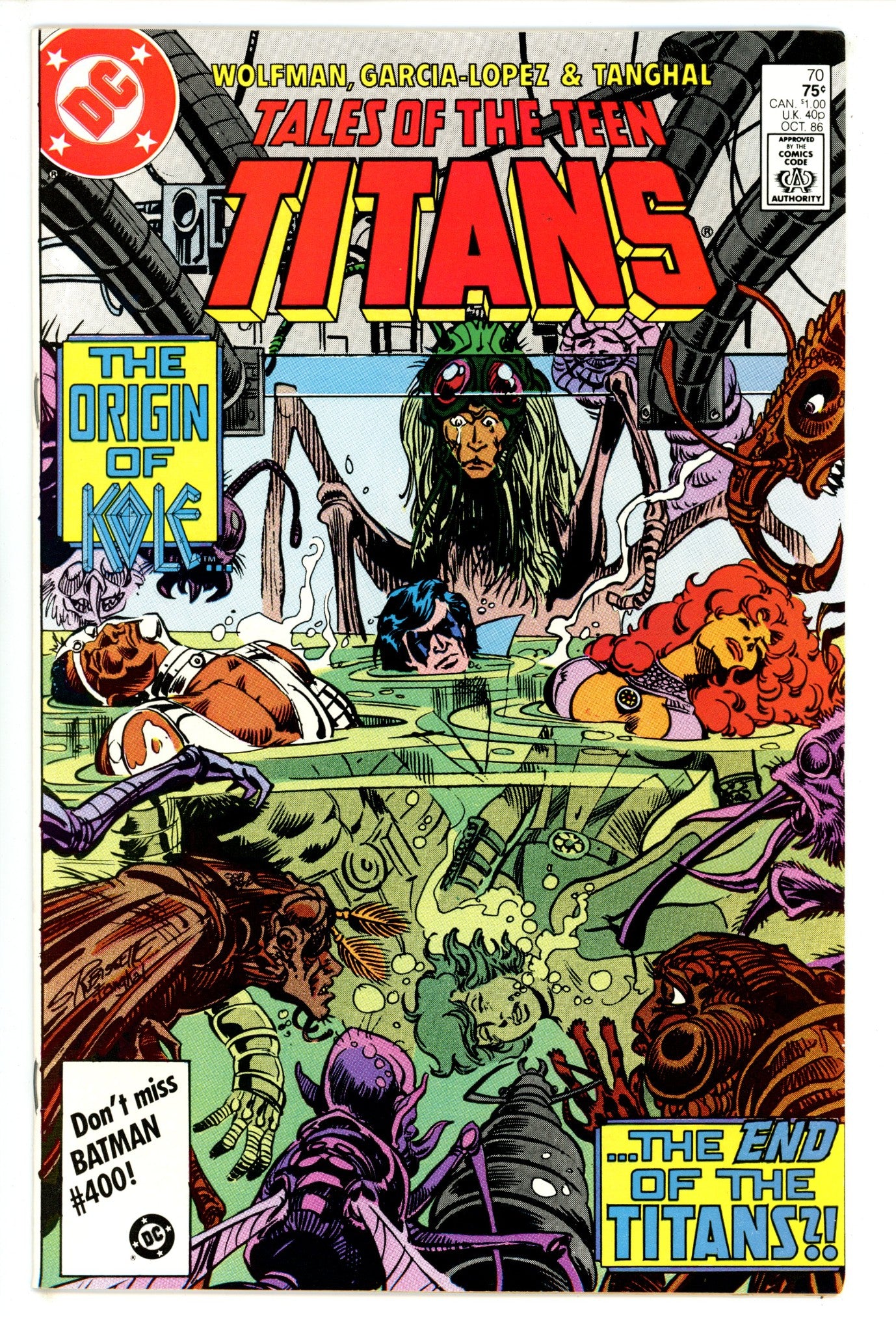 Tales of the Teen Titans 70 (1986)