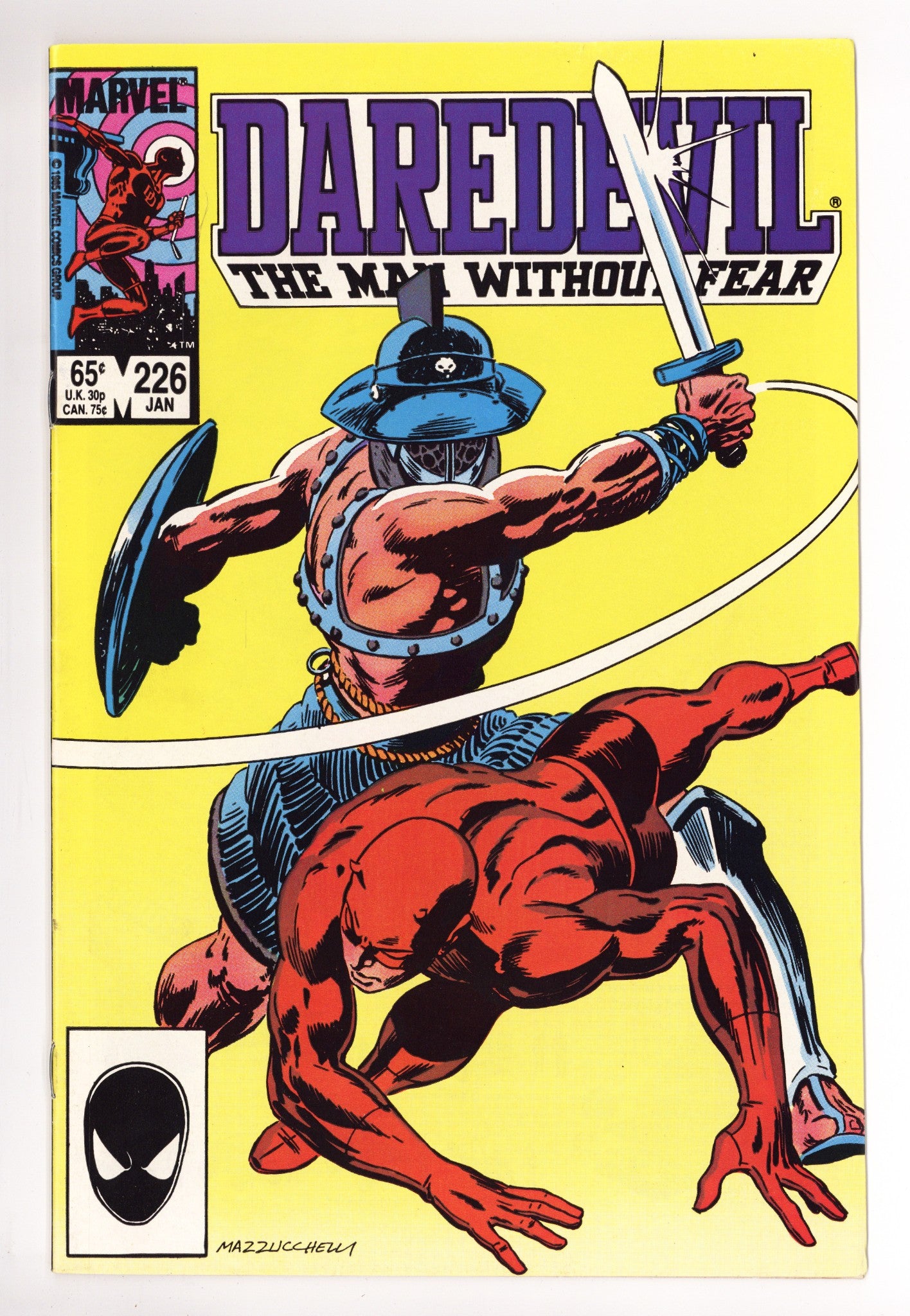Daredevil Vol 1 226 Mid Grade (1986) 