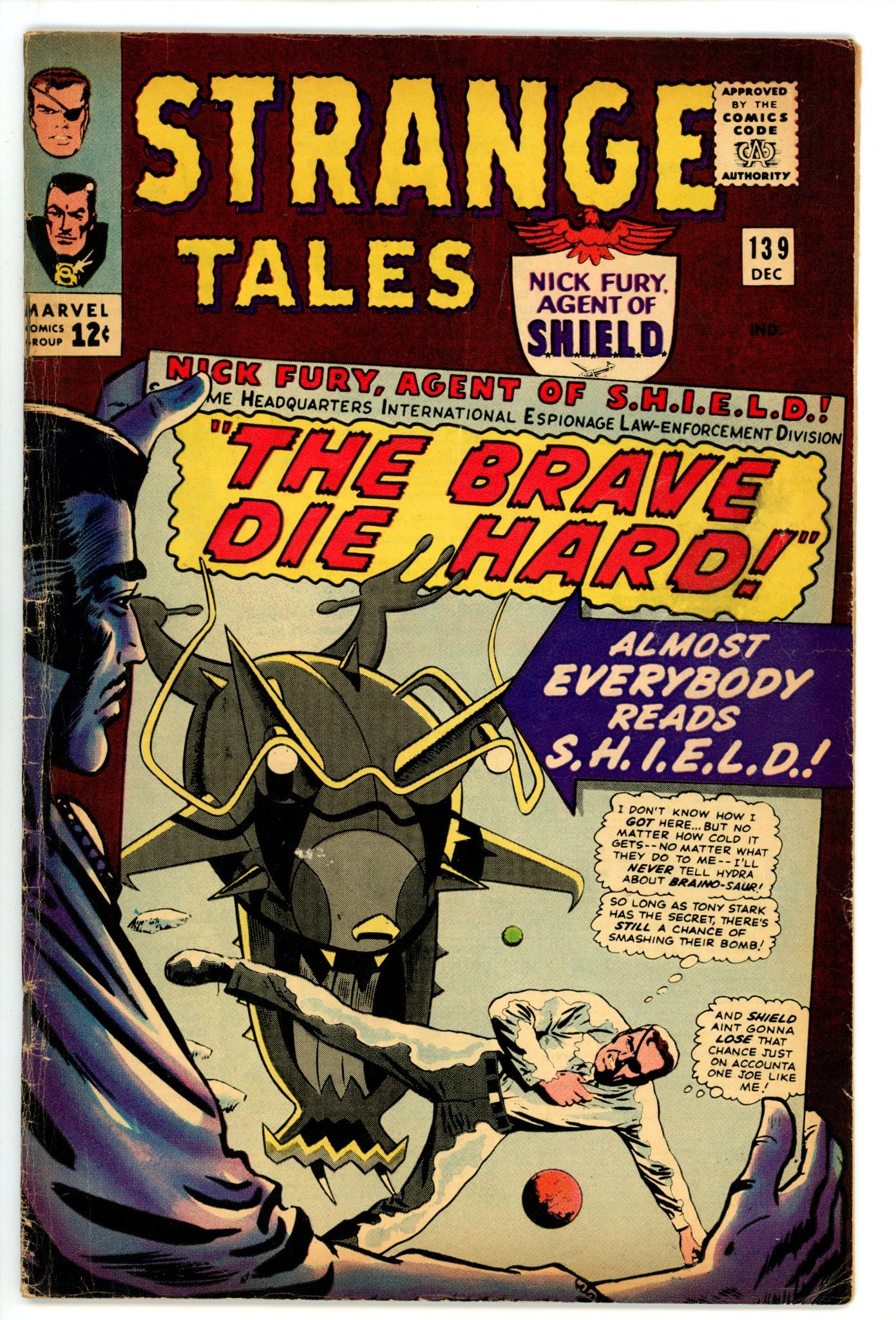 Strange Tales Vol 1 139  VG/FN (5.0)   (1965)        